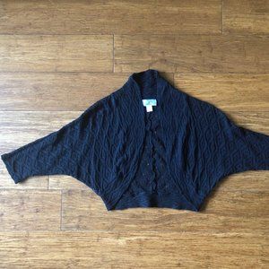 LOFT Petites Black Bolero Size Small Petites (SP)